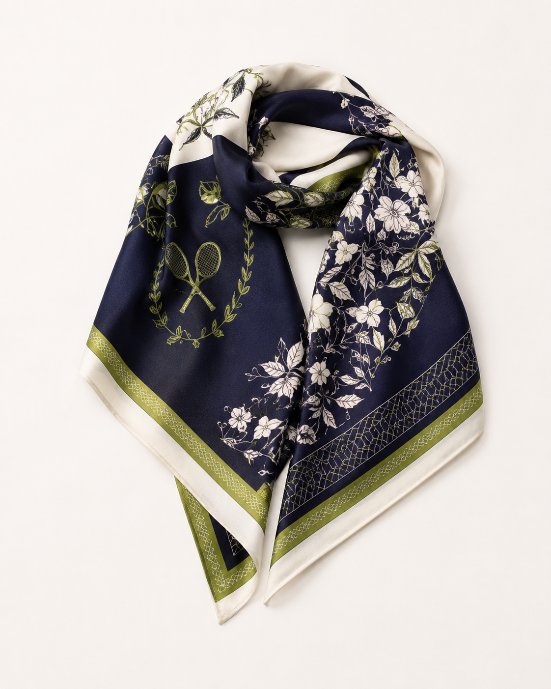 Navy Garden Kerchief ürün
