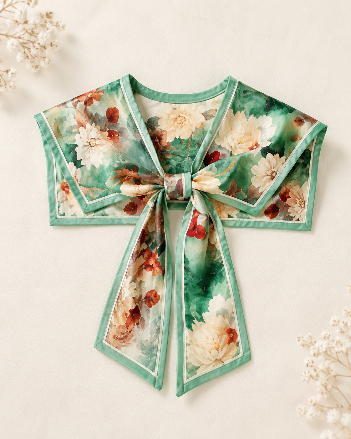 Mint Floral Ribbon ürün